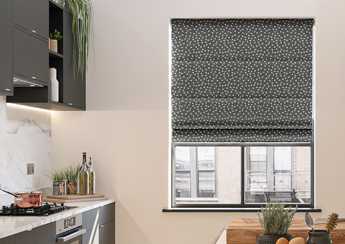 Confetti, Raven - Twist&Fit Roman Blind - Image 3